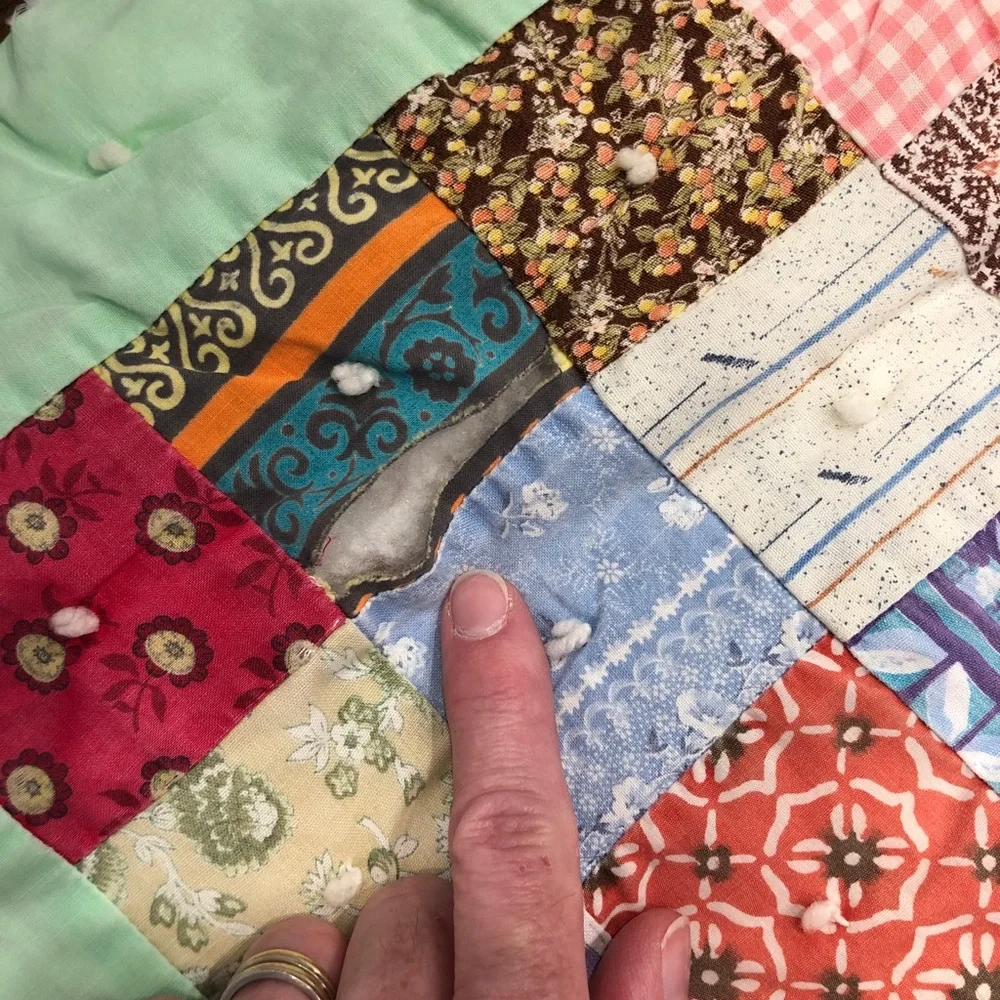 VINTAGE BABY QUILT